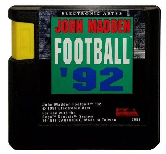 SMD - John Madden Football 92 - Nur Modul (Gebraucht)