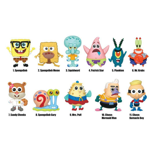Spongebob Schwammkopf - Mystery Bag Schlüsselanhänger - Series 3