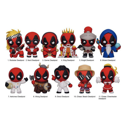 Marvel - Mystery Bag Schlüsselanhänger Deadpool - Series 6