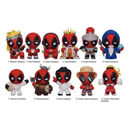 Marvel - Mystery Bag Schlüsselanhänger Deadpool - Series 6
