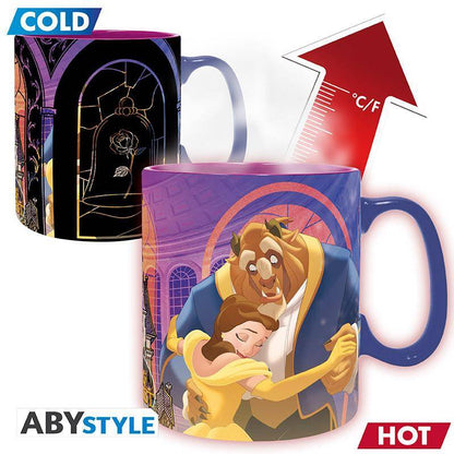 Disney - Tasse mit Thermoeffekt Schöne & Biest - 460 ml