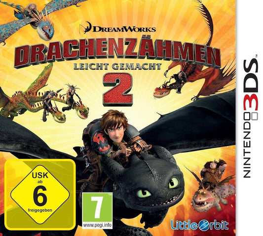 3DS - Drachenzähmen Leicht Gemacht 2 - Nur Modul (Gebraucht)