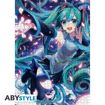 Hatsune Miku - Puzzle Blüten - 1000 Teile