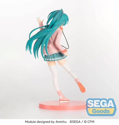 Hatsune Miku - Statue Hatsune Miku (Project DIVA: Ribbon Girl) - 24 cm