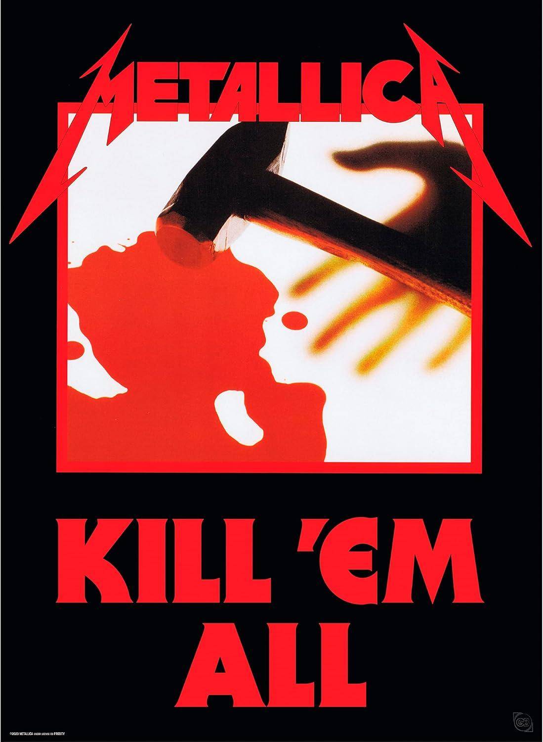Metallica - Poster Doppelpack Kill'Em All & Fire Guy - 52 x 38 cm