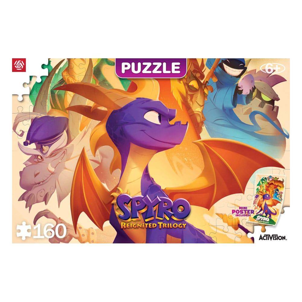 Spyro - Puzzle Trilogy Heroes (160 Teile)