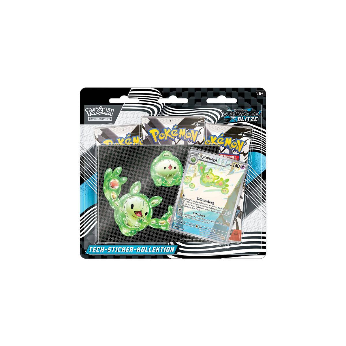 Pokémon - Sticker Kollektion Schwarze Blitze Tech - DE