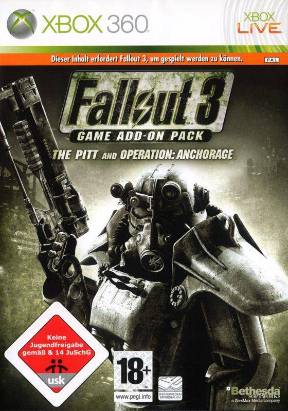 XBOX 360 - Fallout 3 Game Add On Pack The Pitt And Operation Anchorage (Gebraucht)