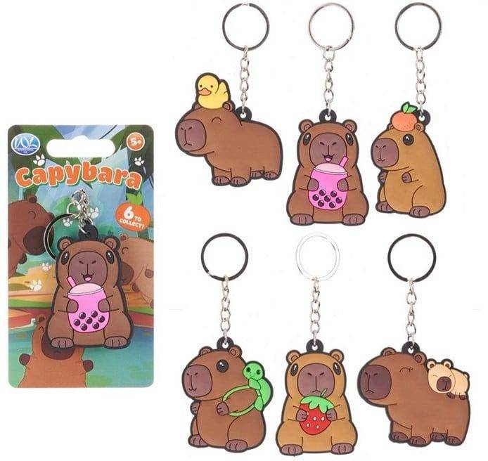 Capybara - Schlüsselanhänger PVC