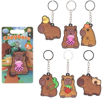 Capybara - Schlüsselanhänger PVC
