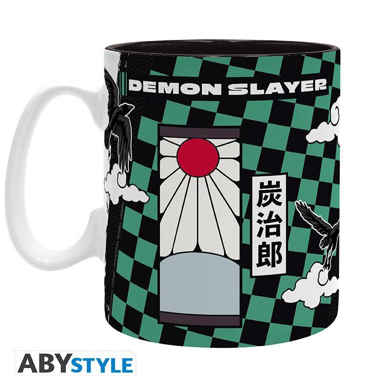 Demon Slayer - Tasse Tanjiro Muster - 460 ml