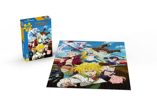 Seven Deadly Sins - Puzzle Charaktere (1000 Teile)