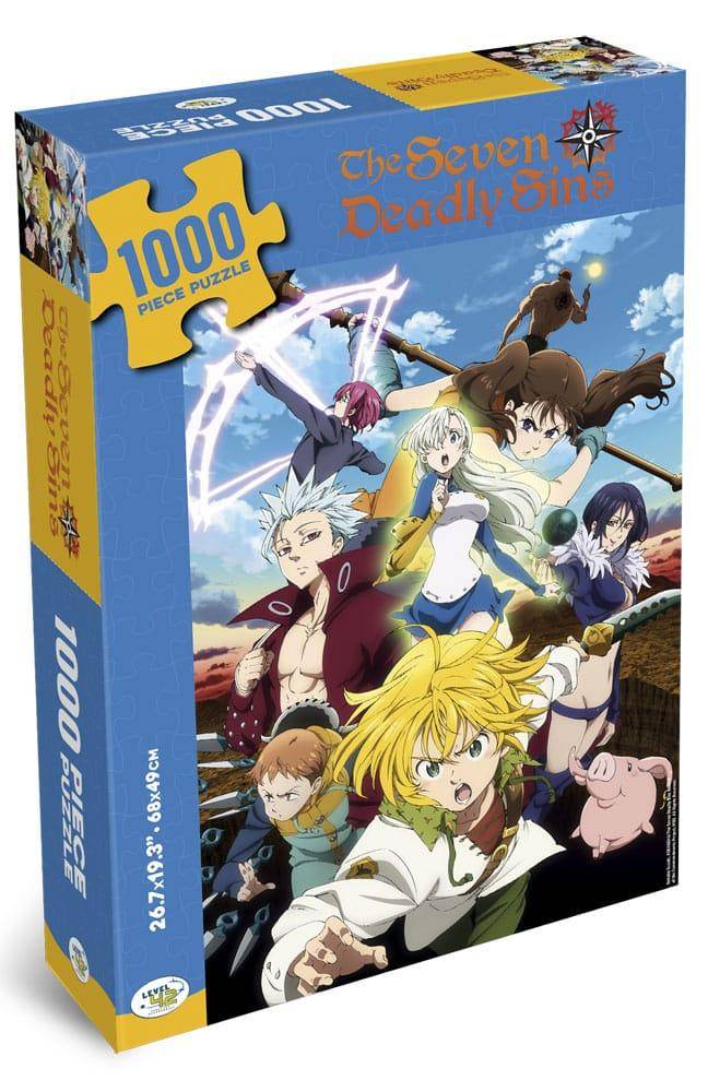 Seven Deadly Sins - Puzzle Charaktere (1000 Teile)