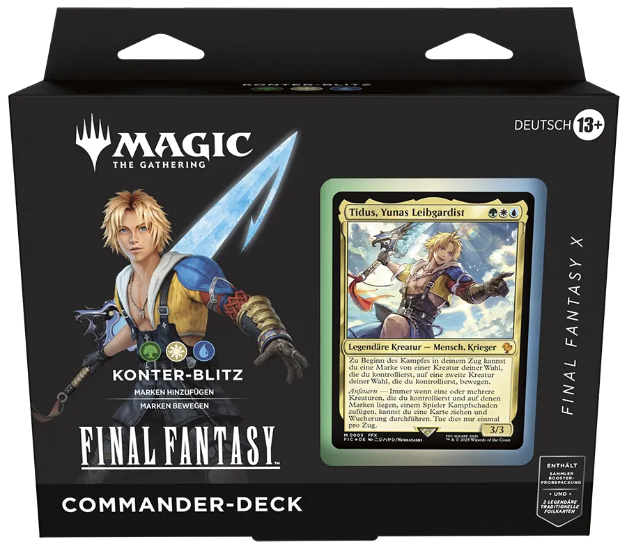 Magic the Gathering - Commander Deck Final Fantasy Konter-Blitz (Final Fantasy X) - DE