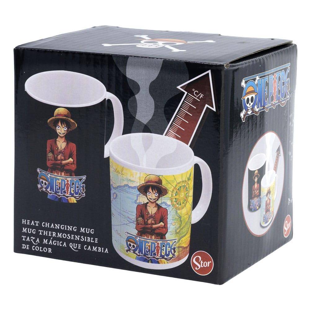One Piece - Tasse mit Thermoeffekt Ruffy - 325 ml