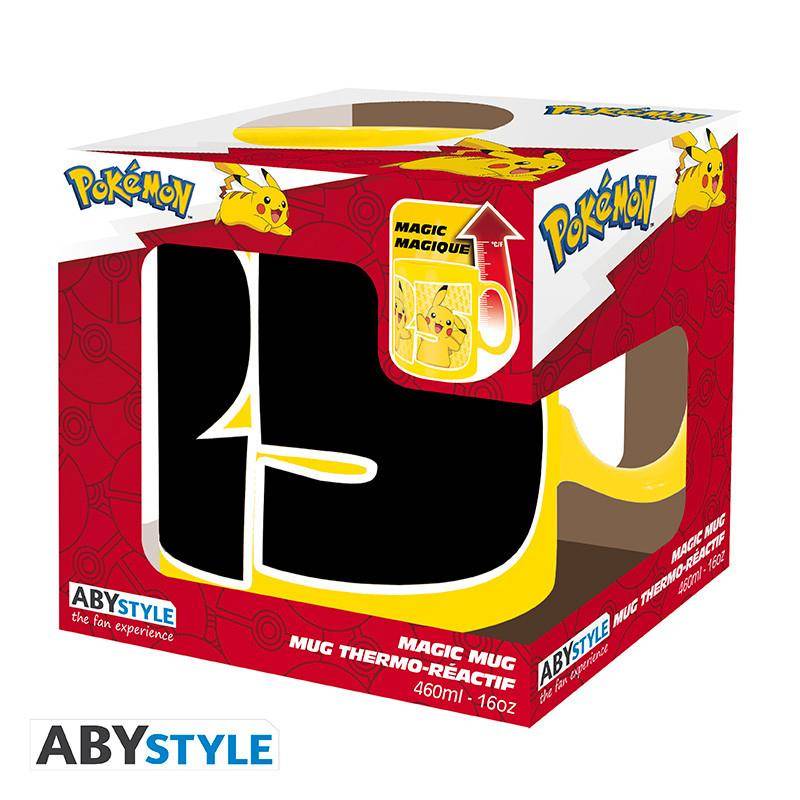 Pokémon - Tasse mit Thermoeffekt Pikachu 25 - 460 ml