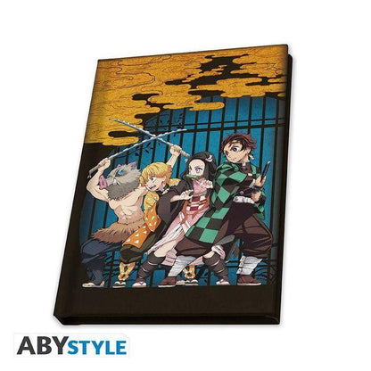 Demon Slayer - Geschenkset Tanjiro - Schlüsselanhänger, Tasse & Notizbuch
