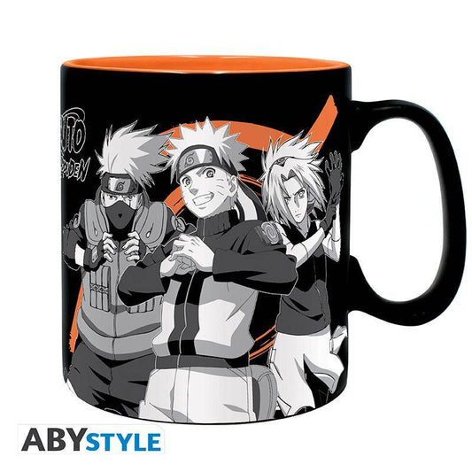 Naruto - Tasse mit Thermoeffekt Gruppe - 460 ml