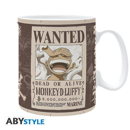 One Piece - Tasse Ruffy Wanted Gear 5 - 460 ml