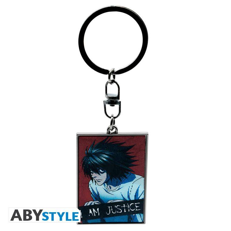 Death Note - Metall Schlüsselanhänger Justice