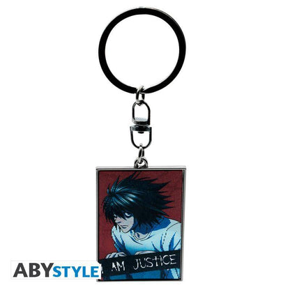 Death Note - Metall Schlüsselanhänger Justice