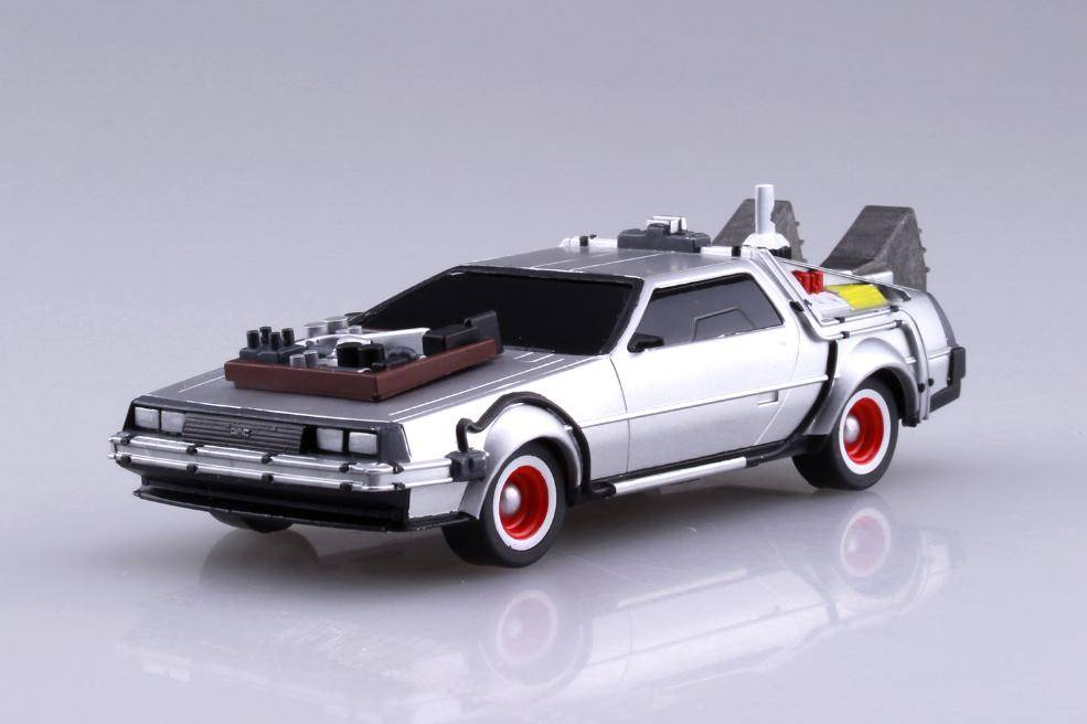 Zurück in die Zukunft - Model Kit Delorean (Film 3) 1:43 - 10 cm