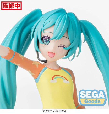 Hatsune Miku - Statue Hatsune Miku Rainbow Shirt - 18 cm