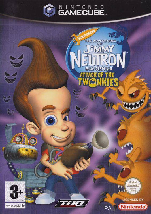 GC - The Adventures Of Jimmy Neutron Boy Genius Attack Of The Twonkies (Gebraucht)
