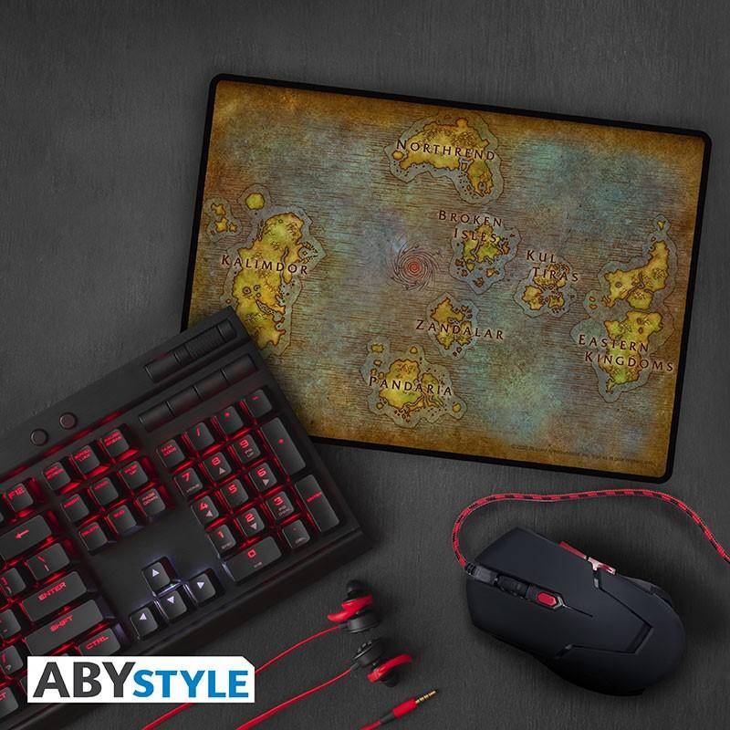 World of Warcraft - Mousepad Karte - 35 x 25 cm