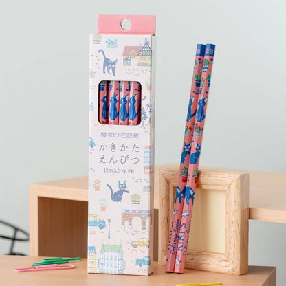 Studio Ghibli - Stifte Set Kiki's kleiner Lieferservice 2B Bleistifte 12er Set