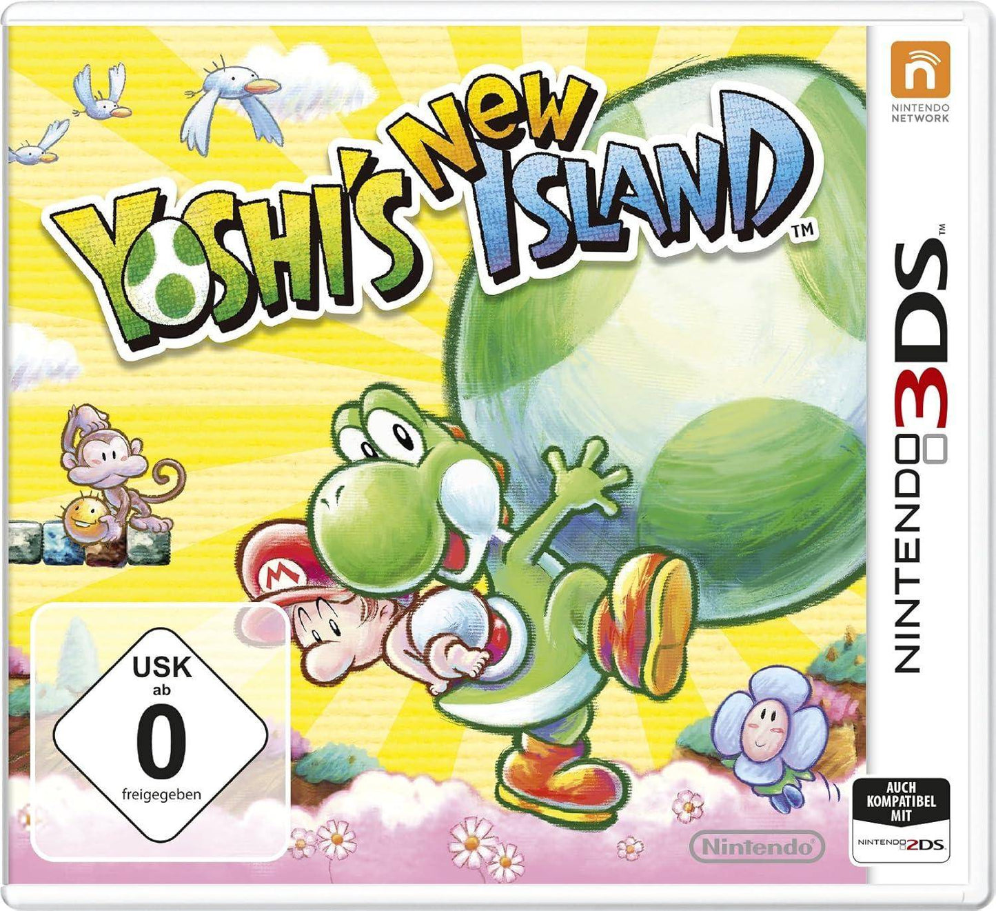 3DS - Yoshis New Island - Nur Modul (Gebraucht)