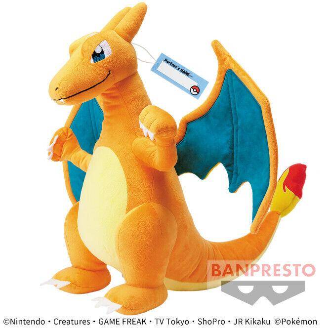 Pokémon - Plüsch Glurak Hello Partner - 40 cm - JPN