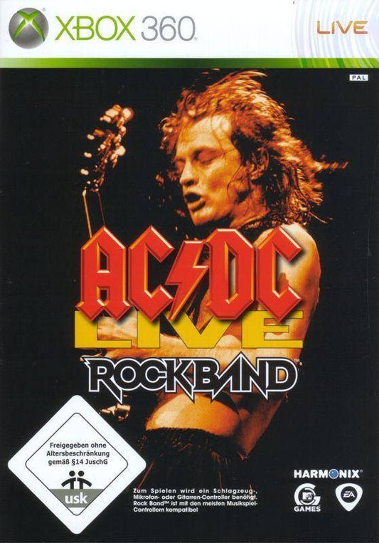 XBOX 360 - AC DC Live Rockband (Sealed)