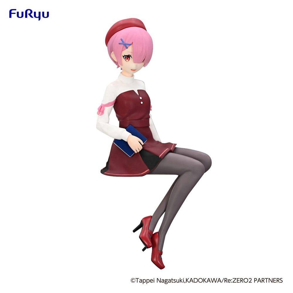 Re:Zero - Noodle Stopper Statue Ram Book Girl Ver. - 14 cm
