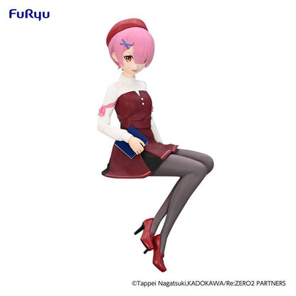 Re:Zero - Noodle Stopper Statue Ram Book Girl Ver. - 14 cm