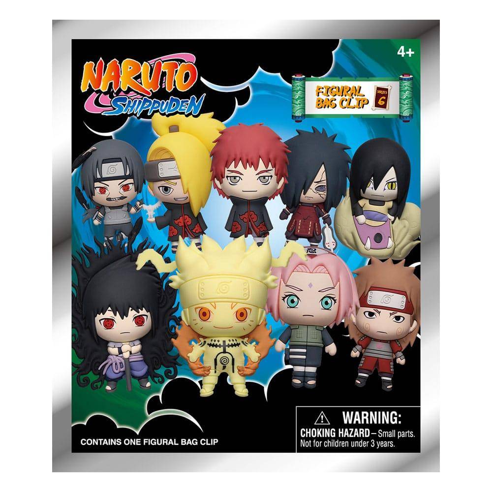Naruto - 3D PVC Schlüsselanhänger Series 6 - Blind Bag