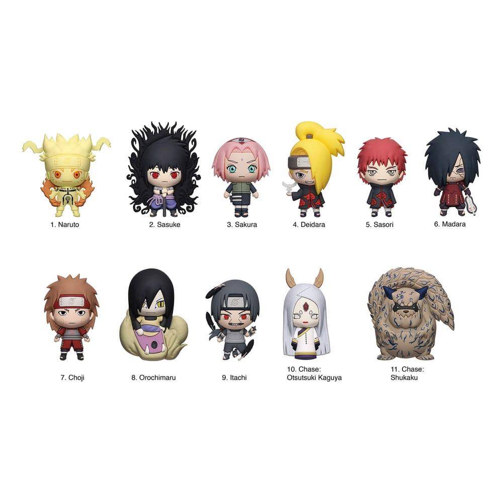 Naruto - 3D PVC Schlüsselanhänger Series 6 - Blind Bag