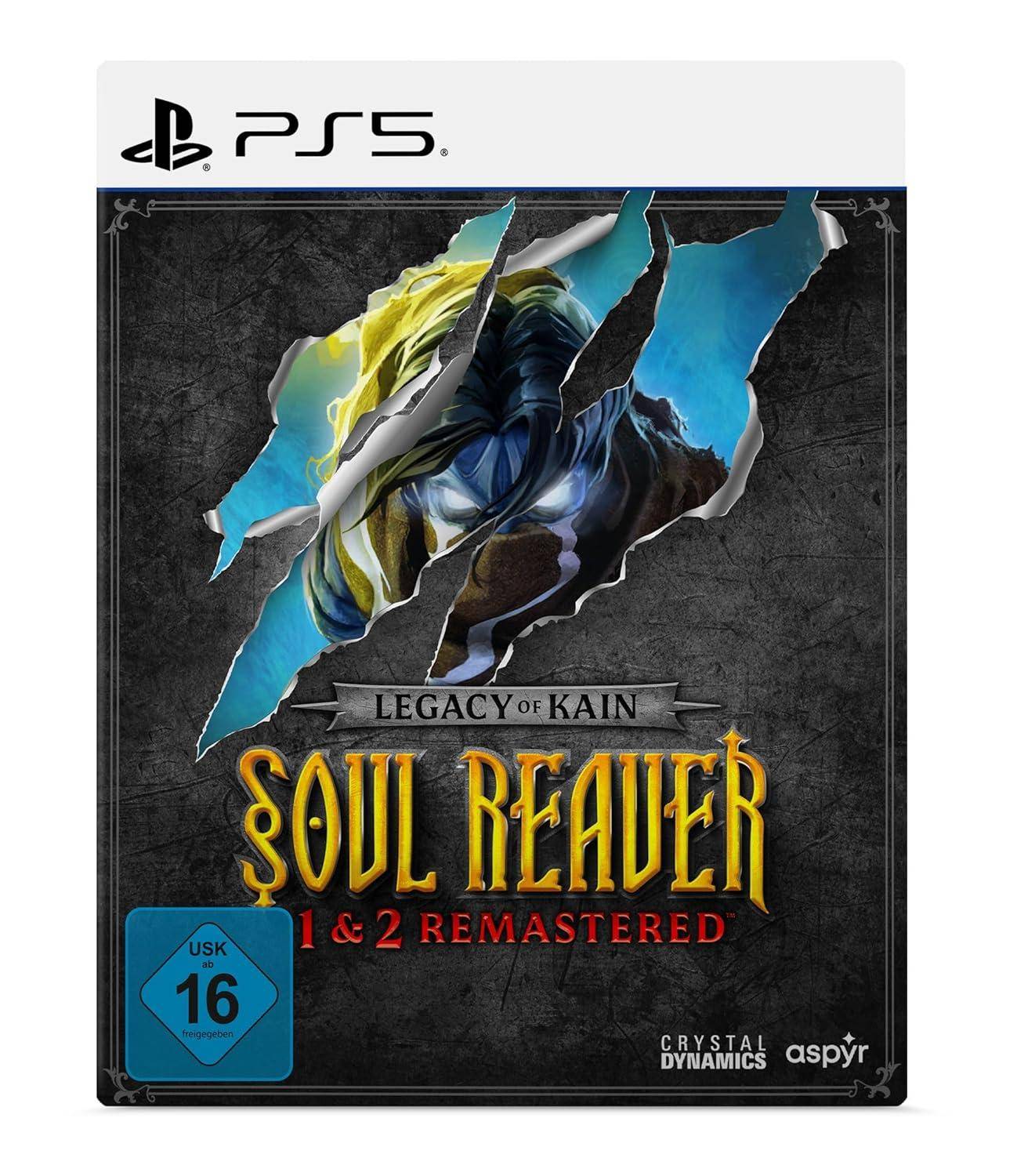 PS5 - Legacy Of Kain Soul Reaver 1 & 2 Remastered Deluxe Edition (Sealed)