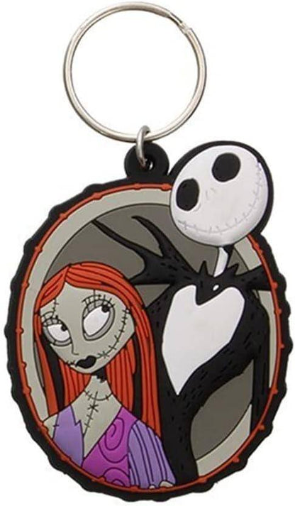 Nightmare before Christmas - Geschenkset Jack & Sally - Tasse, Untersetzer & Schlüsselanhänger