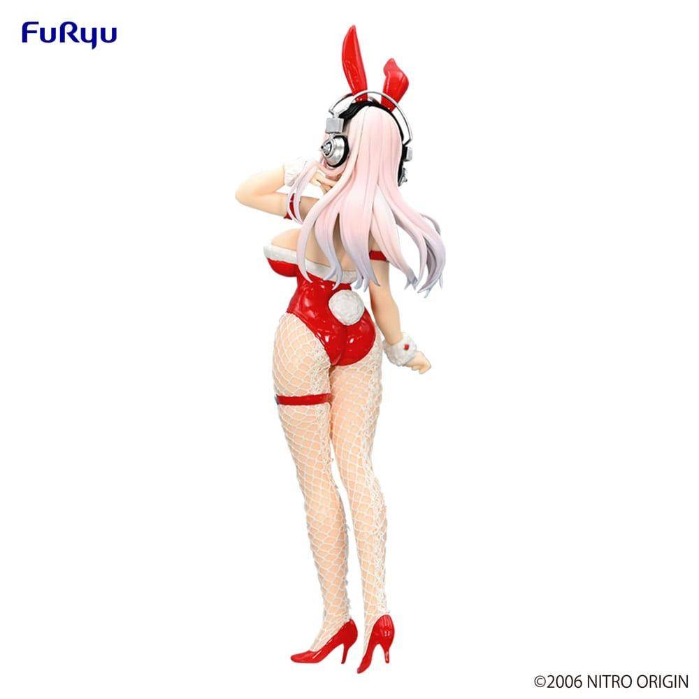 Super Sonico - Statue Super Sonico BiCute Bunnies Red Ver. - 30 cm