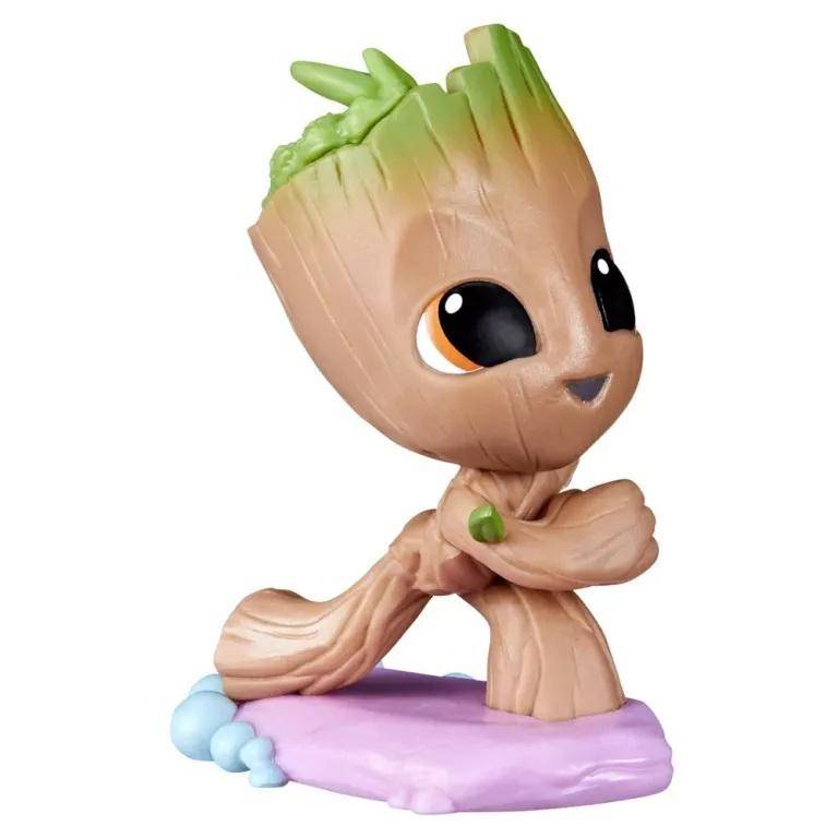 Marvel - Minifigur Baby Groot Seifensurfer - 6 cm