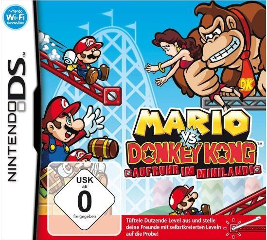 DS - Mario VS Donkey Kong Aufruhr im Miniland! - Nur Modul (Gebraucht)