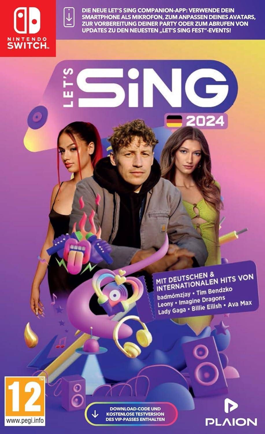 Switch - Lets Sing 2024 - Ohne Zubehör (Gebraucht)