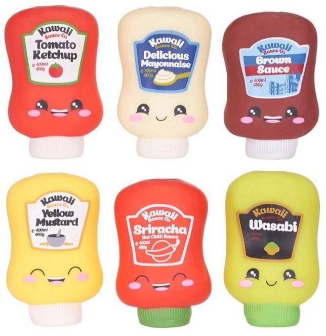 Kawaii Foodiez - Squishy Saucen - 10 cm