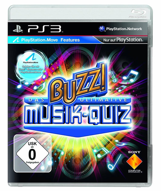 PS3 - Buzz! The Ultimate Music Quiz - Ohne Zubehör (Gebraucht)
