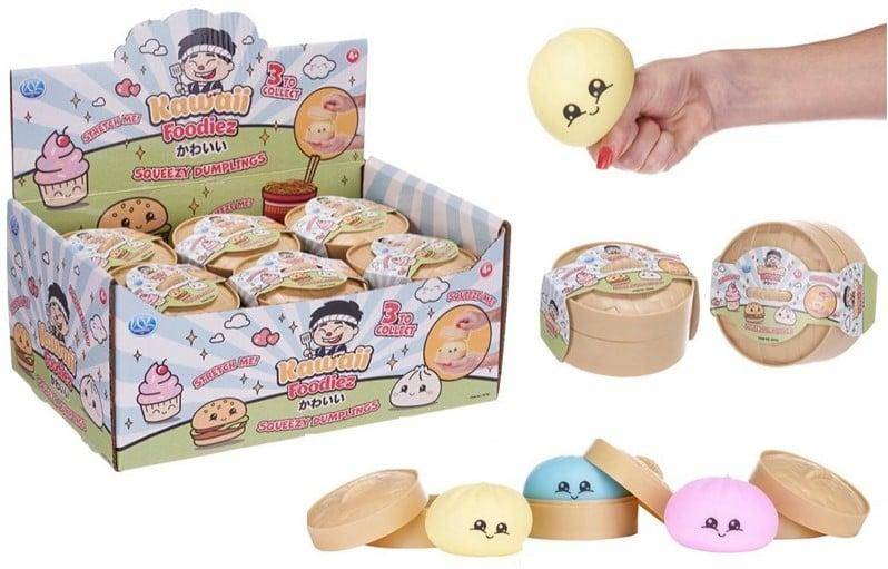 Kawaii Foodiez - Squishy Dumpling in Dampfkorb - 10 cm