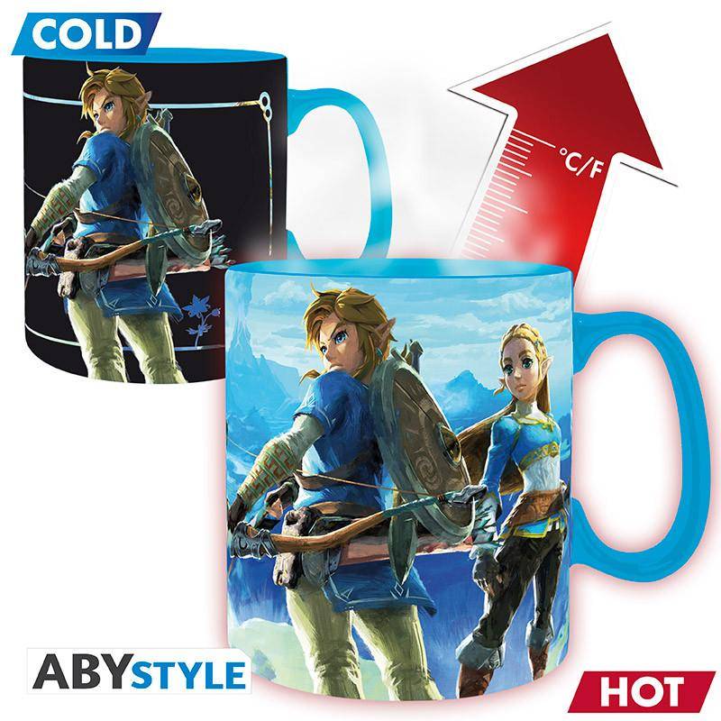 The Legend of Zelda - Tasse mit Thermoeffekt Breath the Wild - 460 ml
