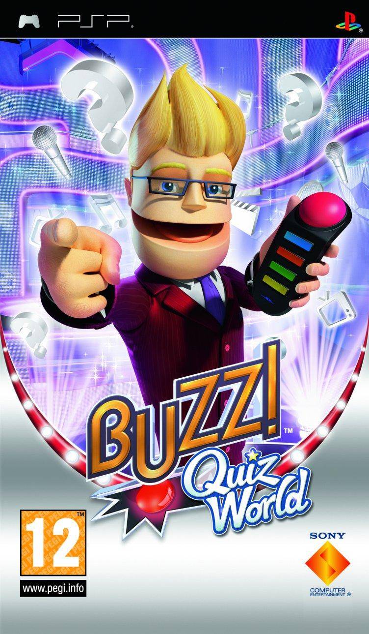 PSP - Buzz Quiz World (Gebraucht)