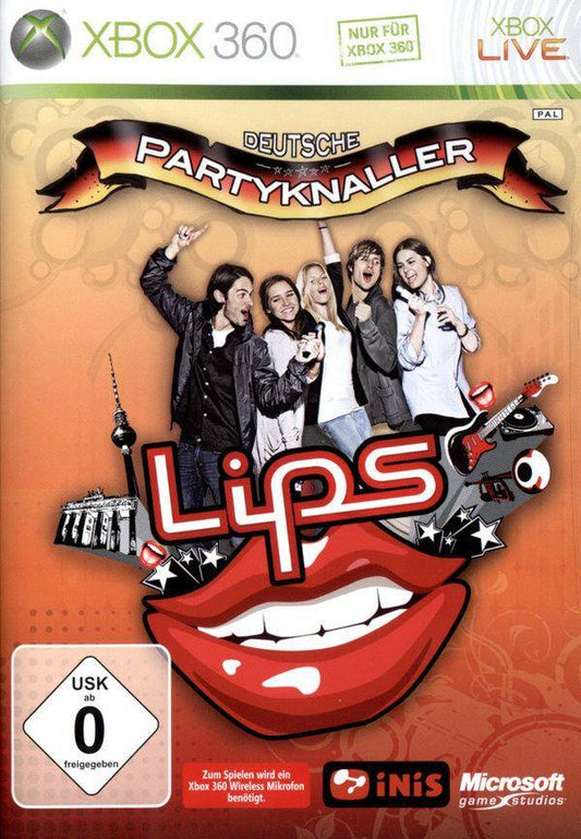 XBOX 360 - Lips Deutsche Partyknaller - Ohne Zubehör (Gebraucht)