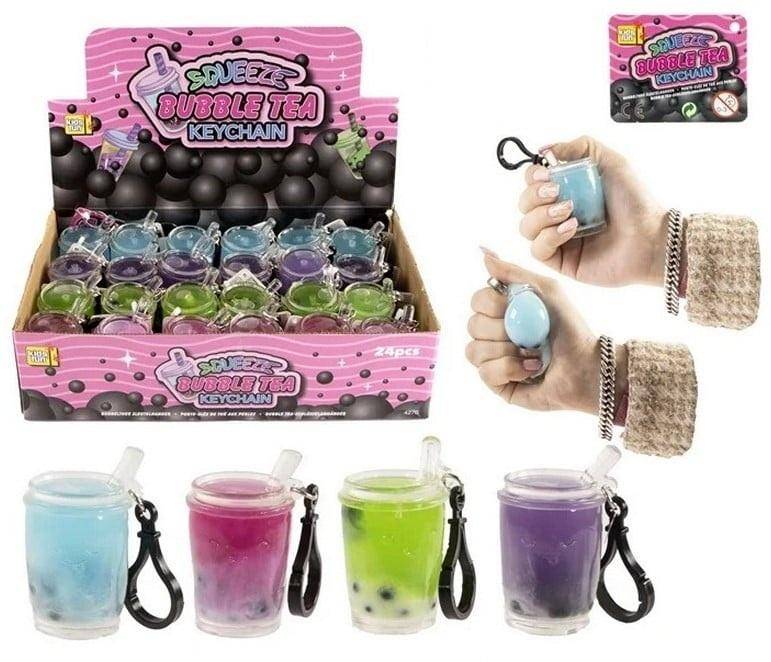Bubble Tea - Squishy Schlüsselanhänger - 7 cm